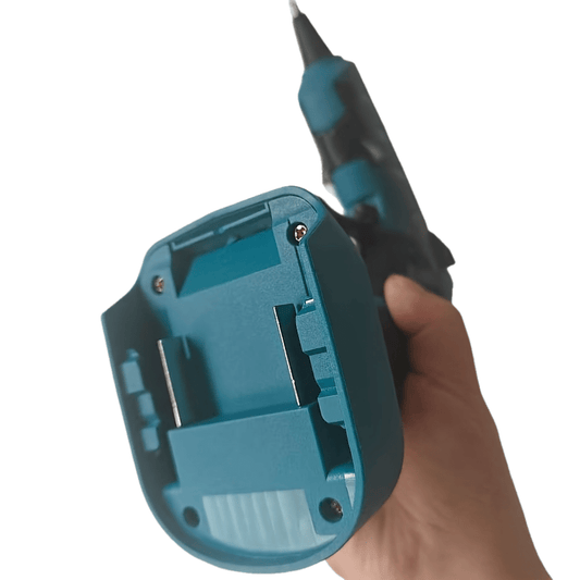 hot melt glue gun with Makita 18V battery socket