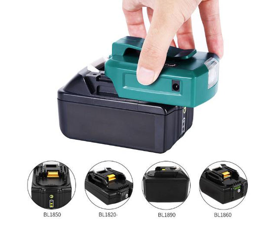 Power tool battery converter for makita 18V battery